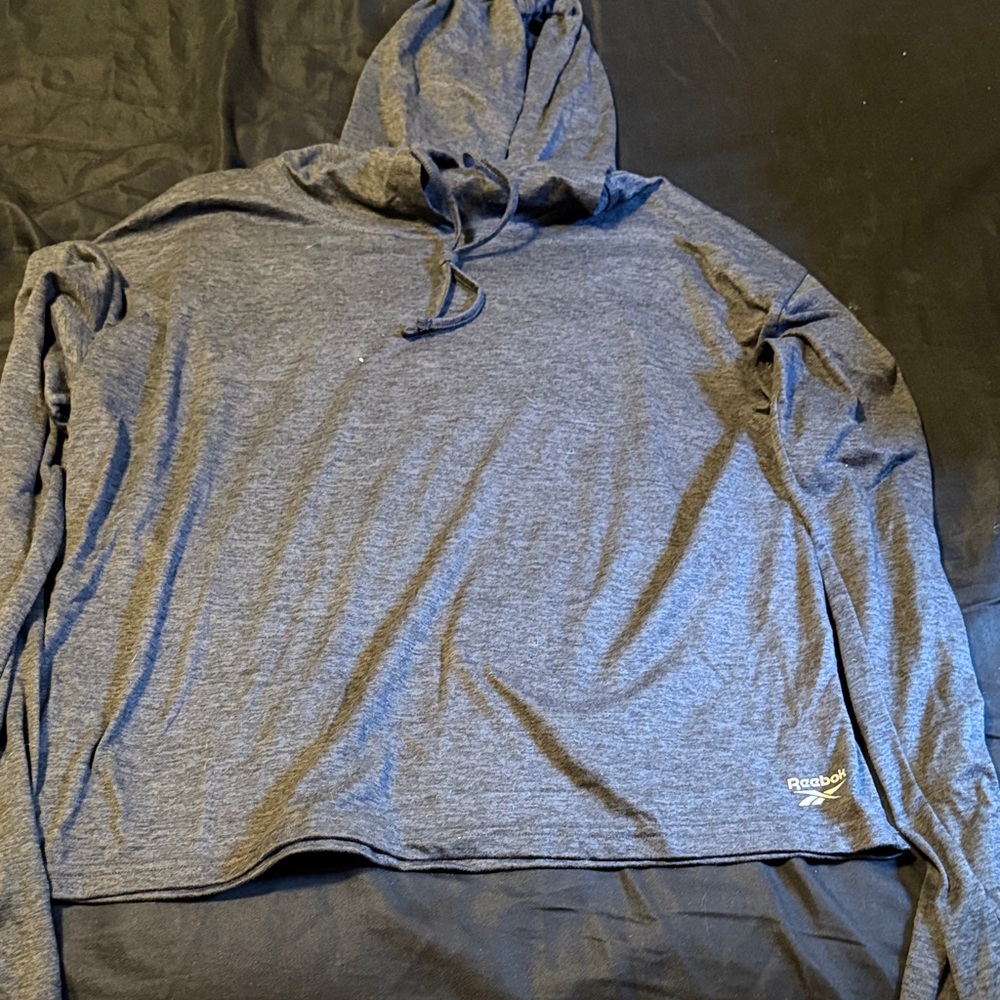 Reebok Womens Charcoal Hoodie